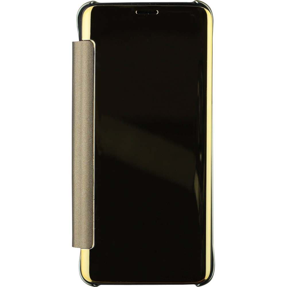 Fourre Samsung Galaxy S10+ - Clear View Cover - Or
