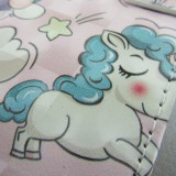 Fourre Samsung Galaxy S9 - 3D Flip Poneys Clouds