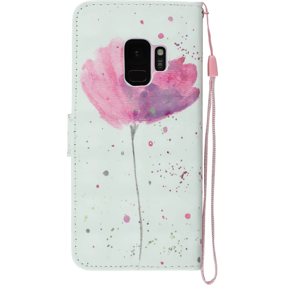 Fourre Samsung Galaxy S10+ - Flip 3D Tulipe