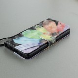 Hülle Samsung Galaxy S9 - 3D Flip halbe Blume