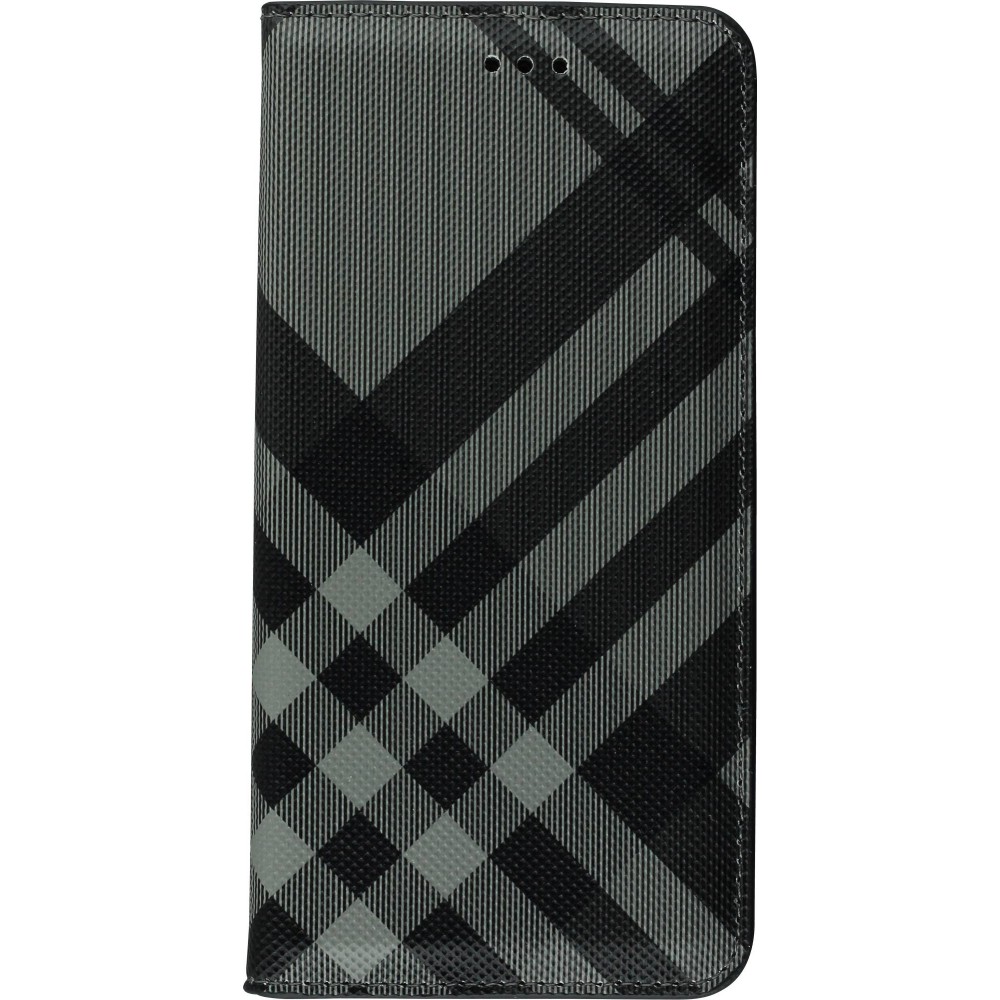 Fourre Samsung Galaxy S9 - Flip Lines - Gris