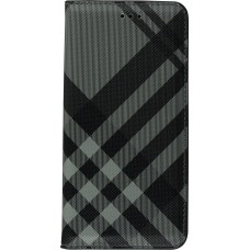 Fourre Samsung Galaxy S9+ - Flip Lines - Gris