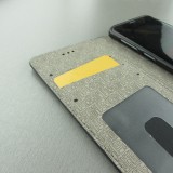 Fourre Samsung Galaxy S9+ - Flip Lines - Gris