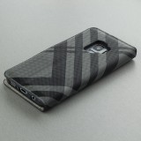 Fourre Samsung Galaxy S9+ - Flip Lines - Gris