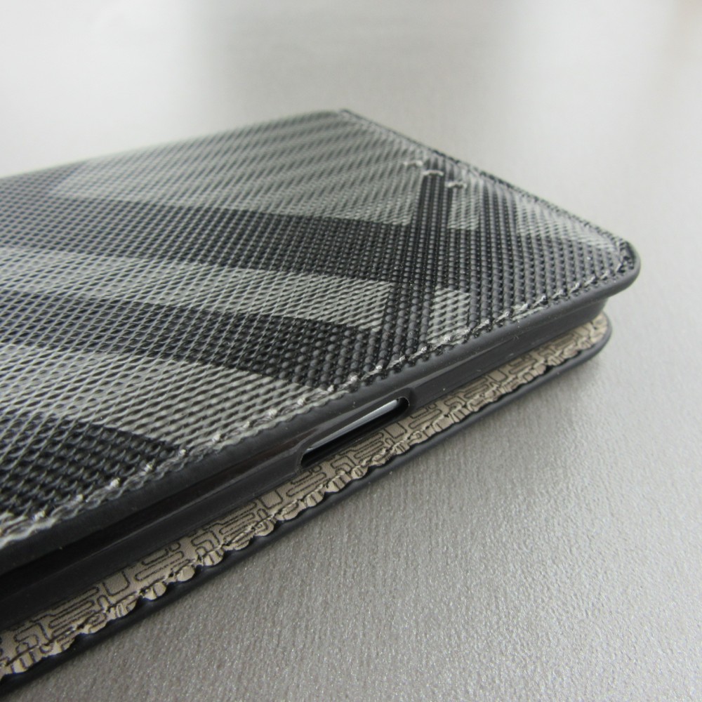 Hülle Samsung Galaxy S9 - Flip Lines - Grau