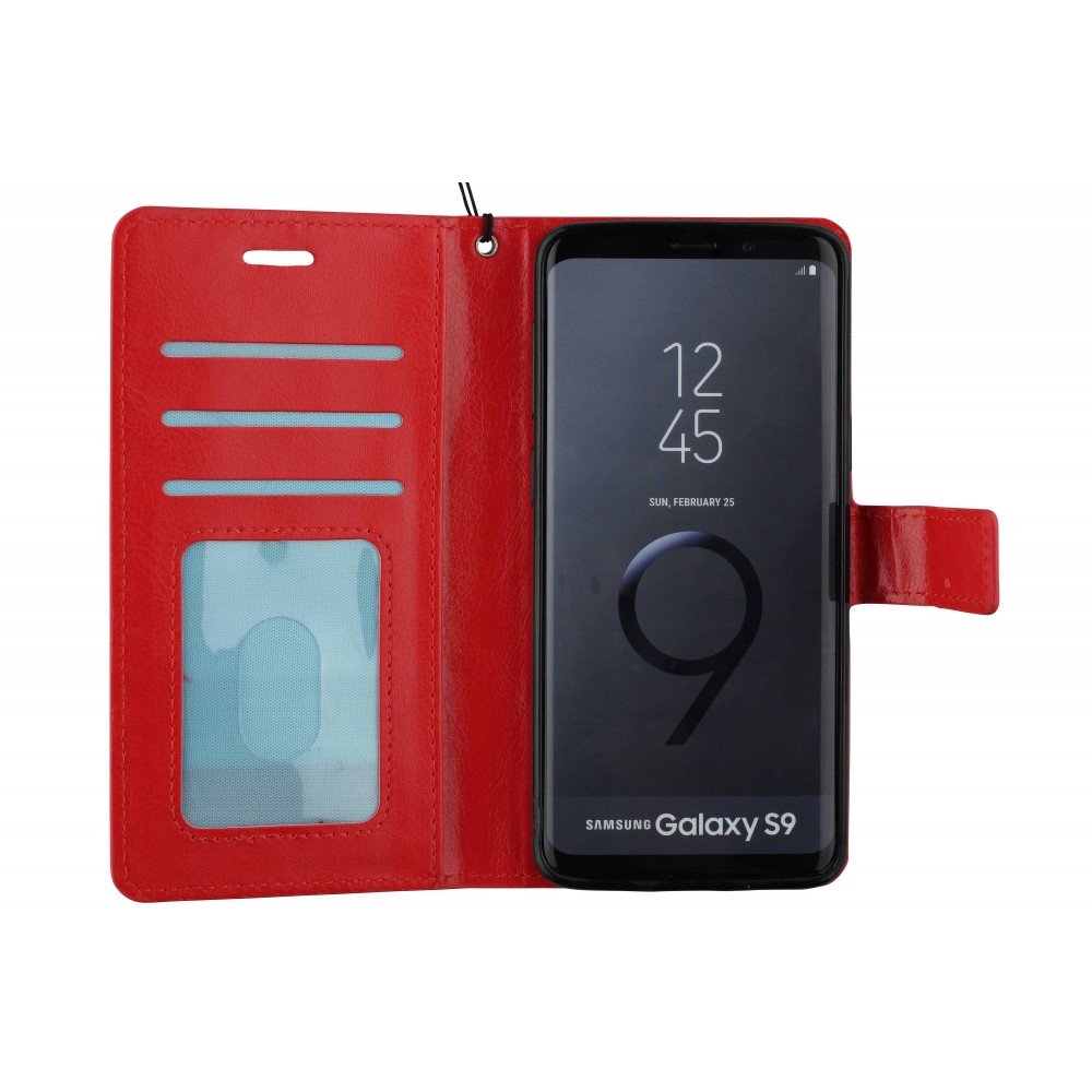 Fourre Samsung Galaxy S9 - Premium Flip - Rouge