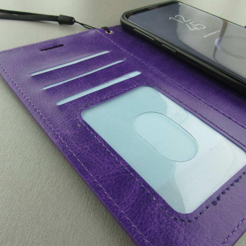 Hülle Samsung Galaxy S10 - Premium Flip - Violett