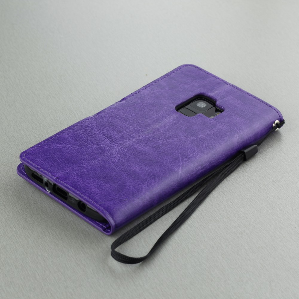 Fourre Samsung Galaxy S9 - Premium Flip - Violet