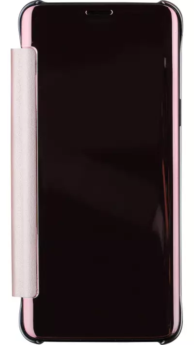 Fourre Samsung Galaxy S9+ - Clear View Cover - Rose clair