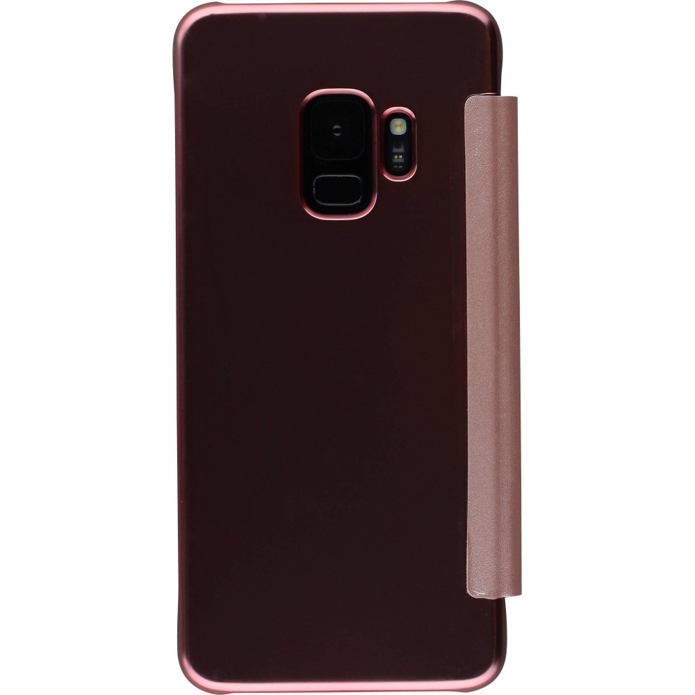 Fourre Samsung Galaxy S9+ - Clear View Cover - Rose clair