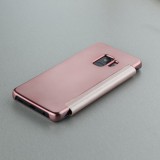 Fourre Samsung Galaxy S9+ - Clear View Cover - Rose clair