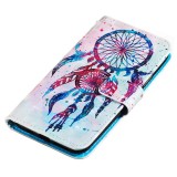 Fourre iPhone 11 - Flip 3D Dreamcatcher rose - Bleu