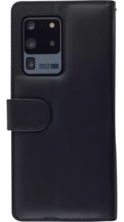Fourre cuir Samsung Galaxy S20 Ultra - Flip - Noir