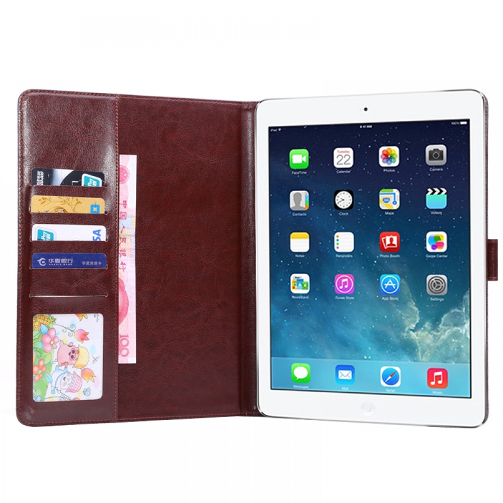 Fourre iPad 9.7" / Air / Air 2 - Flip Jeans - Bleu foncé