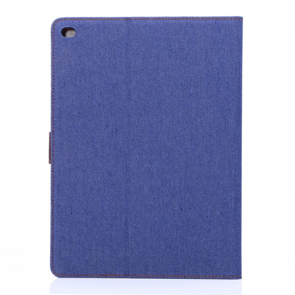 Hülle iPad 9.7" / Air / Air 2 - Flip Jeans dunkelblau