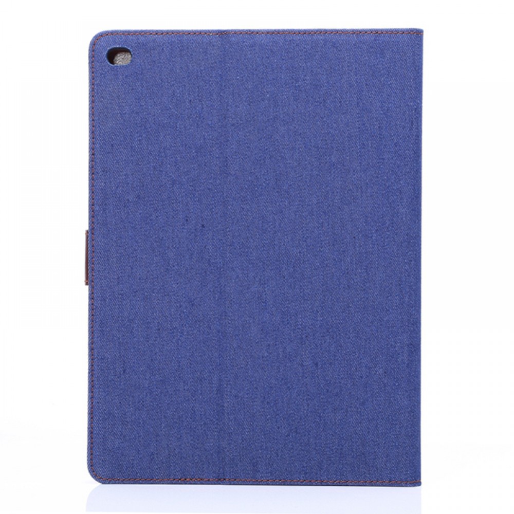 Fourre iPad 9.7" / Air / Air 2 - Flip Jeans - Bleu foncé