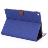 Hülle iPad 9.7" / Air / Air 2 - Flip Jeans dunkelblau