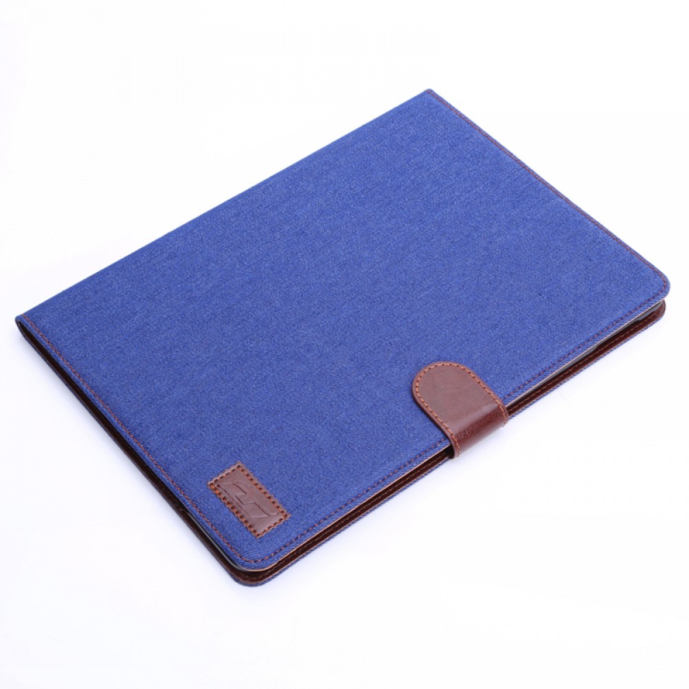 Fourre iPad 9.7" / Air / Air 2 - Flip Jeans - Bleu foncé