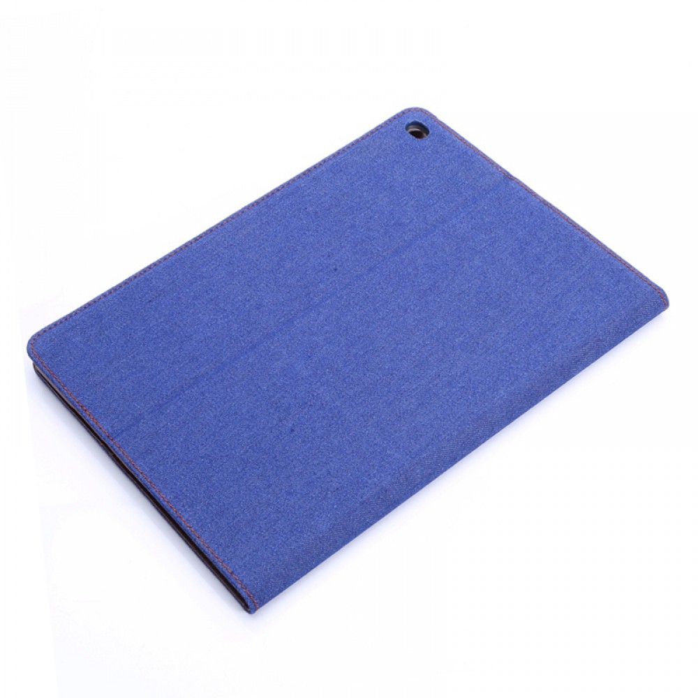 Hülle iPad 9.7" / Air / Air 2 - Flip Jeans dunkelblau