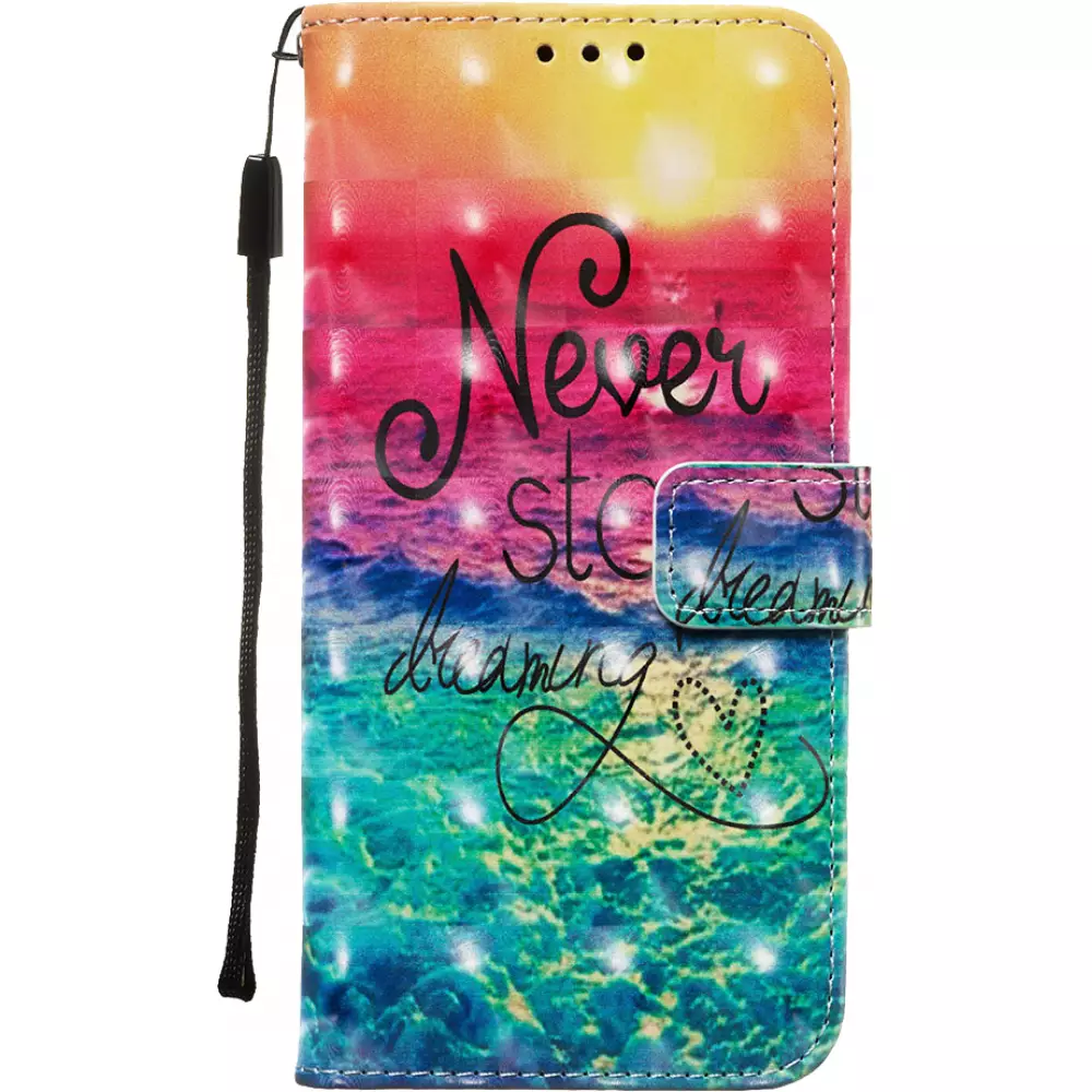 Fourre iPhone 11 Pro - Flip 3D Never stop dreaming