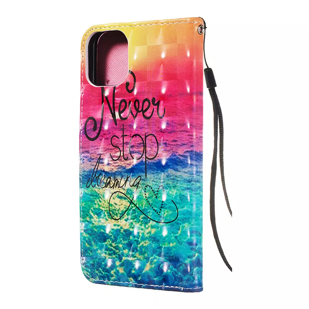 Fourre iPhone 11 Pro - Flip 3D Never stop dreaming