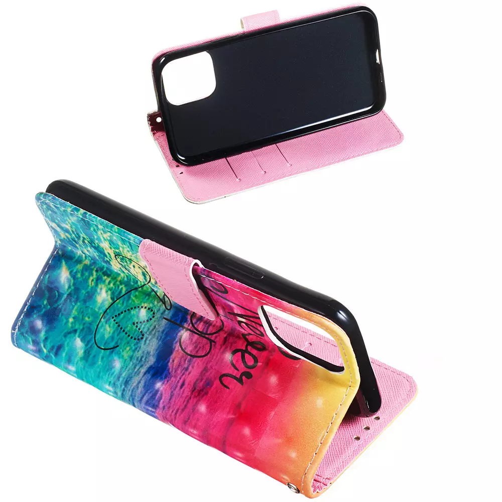 Fourre iPhone 11 Pro - Flip 3D Never stop dreaming