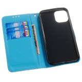 Fourre iPhone 11 Pro - Flip 3D dreamcatcher - Bleu clair