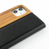 Fourre iPhone 11 - Flip Eleven Wood Bamboo