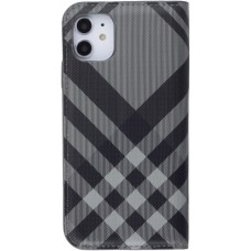 iPhone 13 Pro Max Case Hülle - Flip Lines - Grau