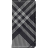 Fourre iPhone 12 / 12 Pro - Flip Lines - Gris