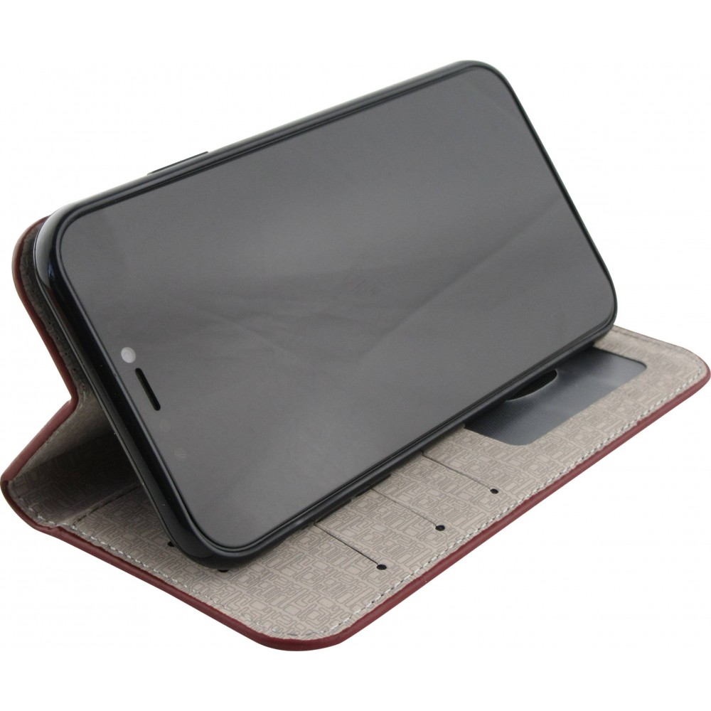 iPhone 13 Pro Case Hülle - Flip Lines - Rot
