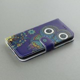 Fourre iPhone 11 - Flip Oriental Hibou