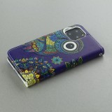 Fourre iPhone 11 - Flip Oriental Hibou