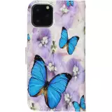 Fourre iPhone 11 Pro - Flip butterfly Flower