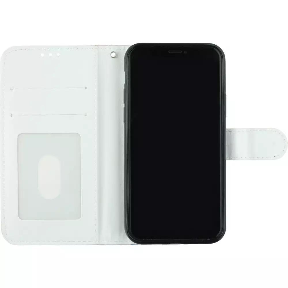 Fourre iPhone 11 Pro - Flip butterfly Flower
