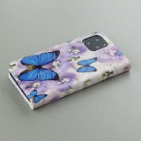 Hülle iPhone 11 Pro - Flip butterfly Flower