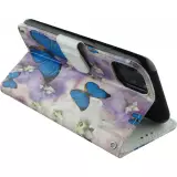 Fourre iPhone 11 Pro - Flip butterfly Flower