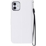 Hülle iPhone 11 - Premium Flip - Weiss