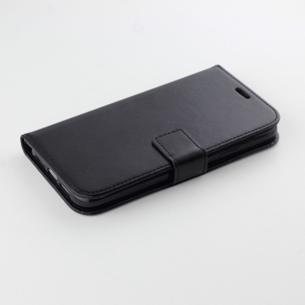 Hülle iPhone 12 mini - Premium Flip - Schwarz