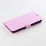 Hülle iPhone 11 - Premium Flip hell- Rosa