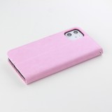Hülle iPhone 11 - Premium Flip hell- Rosa