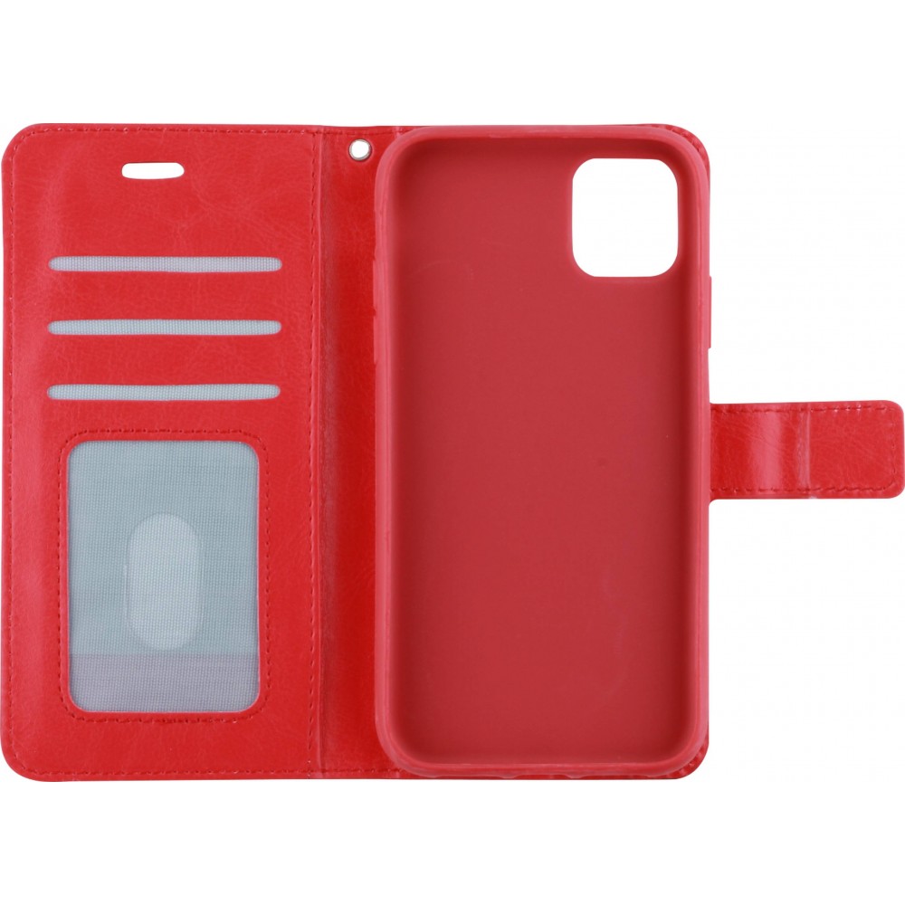 Fourre iPhone 12 Pro Max - Premium Flip - Rouge