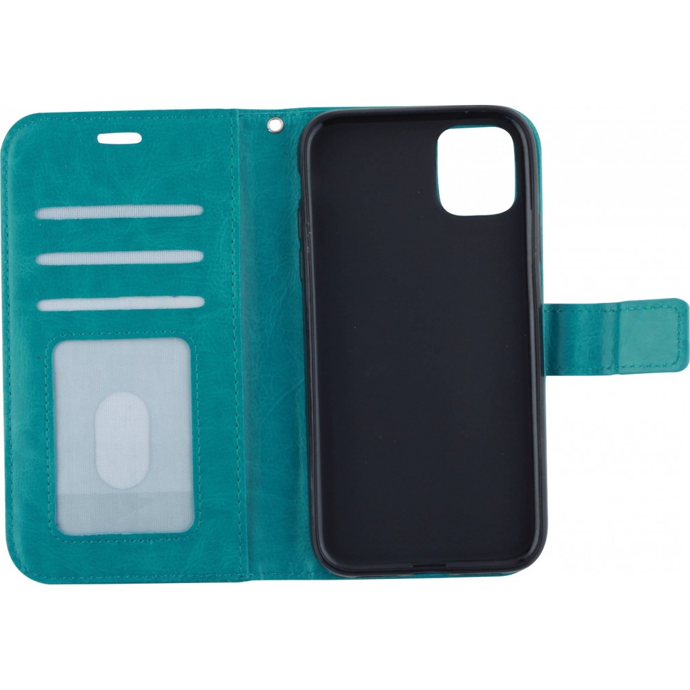 Fourre iPhone 11 - Premium Flip - Turquoise