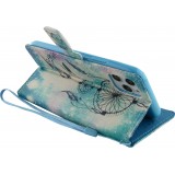 Fourre iPhone 11 Pro - Flip Dreamcatcher - Bleu clair