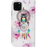 Hülle iPhone 11 - Flip Dreamcatcher owls