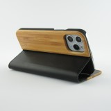 Hülle iPhone 11 Pro - Flip Eleven Wood Bamboo