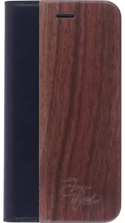 Fourre iPhone 11 Pro - Flip Eleven Wood Walnut