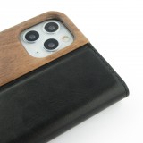 Hülle iPhone 11 Pro Max - Flip Eleven Wood Walnut