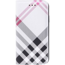 Fourre iPhone 11 Pro - Flip Lines - Blanc