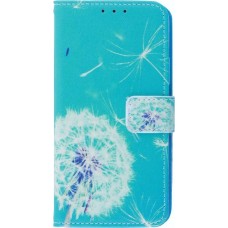 Fourre iPhone 11 Pro - Flip pissenlit - Bleu